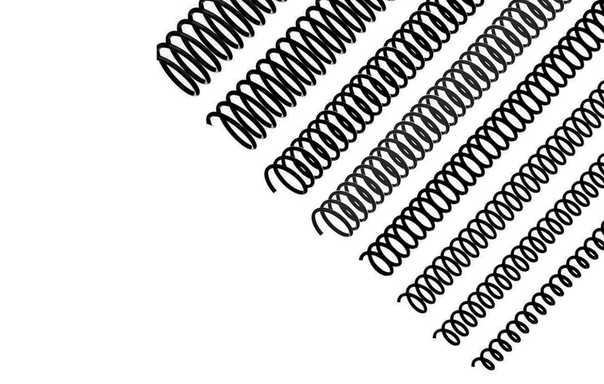 Encadernação espiral profissional